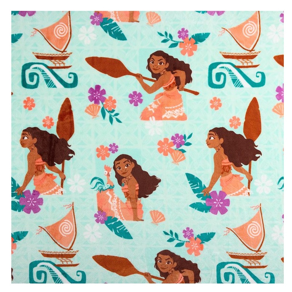 Disney Moana Super Soft Plush Throw Blanket - Picture 2 of 9